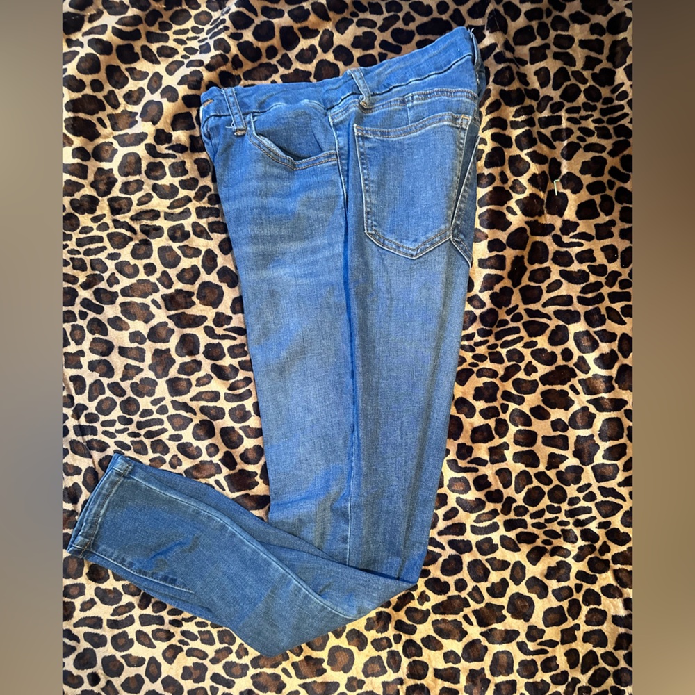Ashley Mason juniors sz 5 light Blue Jeans - Picture 7 of 7